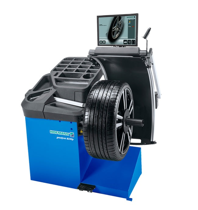 Hofmann Geodyna 8200P Wheel Balancer With Non-Contact Data Entry