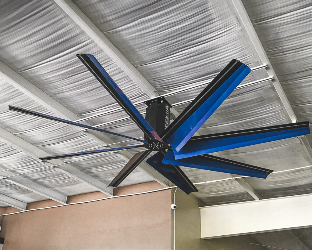 HF20 Humongous Fan: 20-Foot 8 Blades Industrial HVLS Fan System