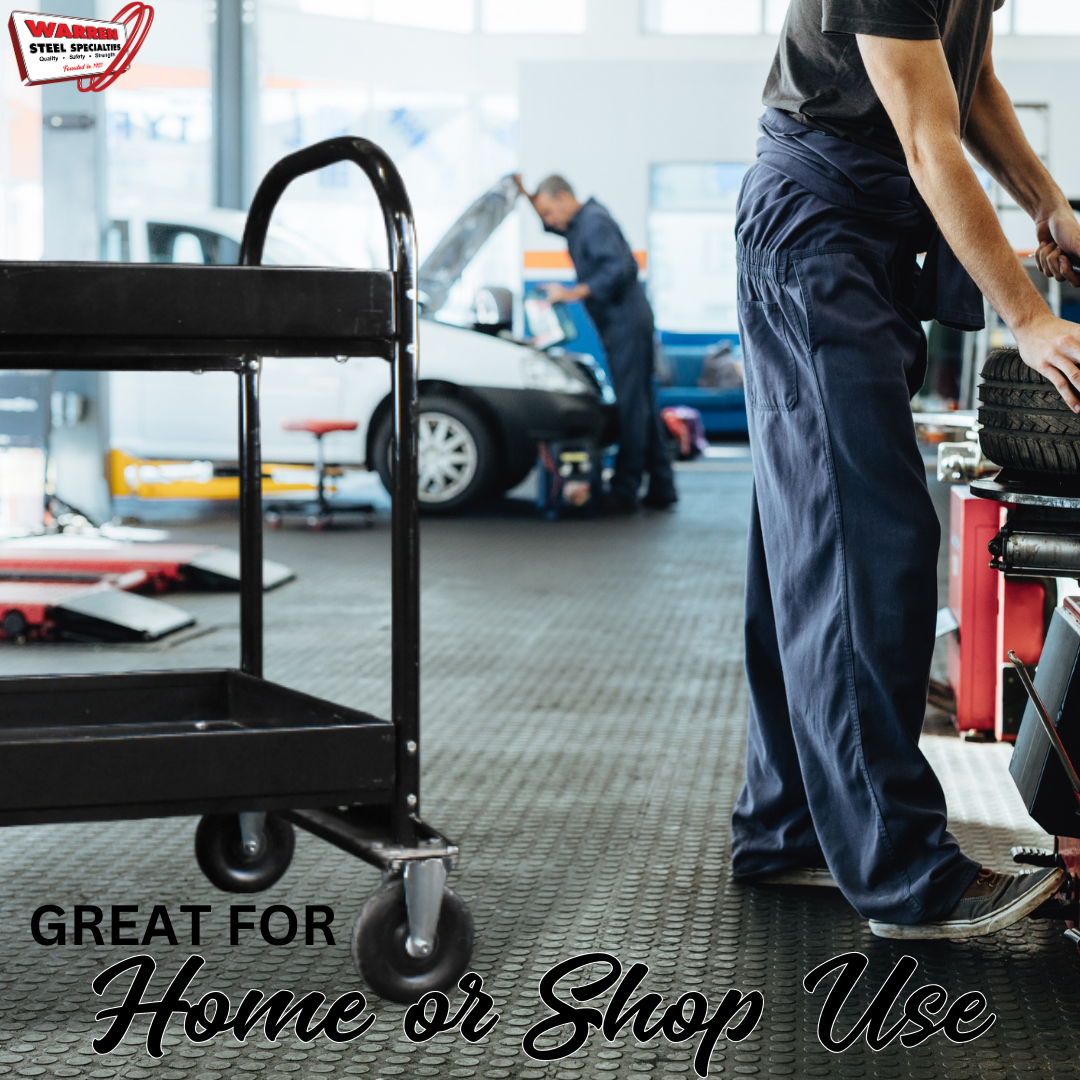 Industrial Strength Utility Cart | Heavy-Duty Metal | American Made