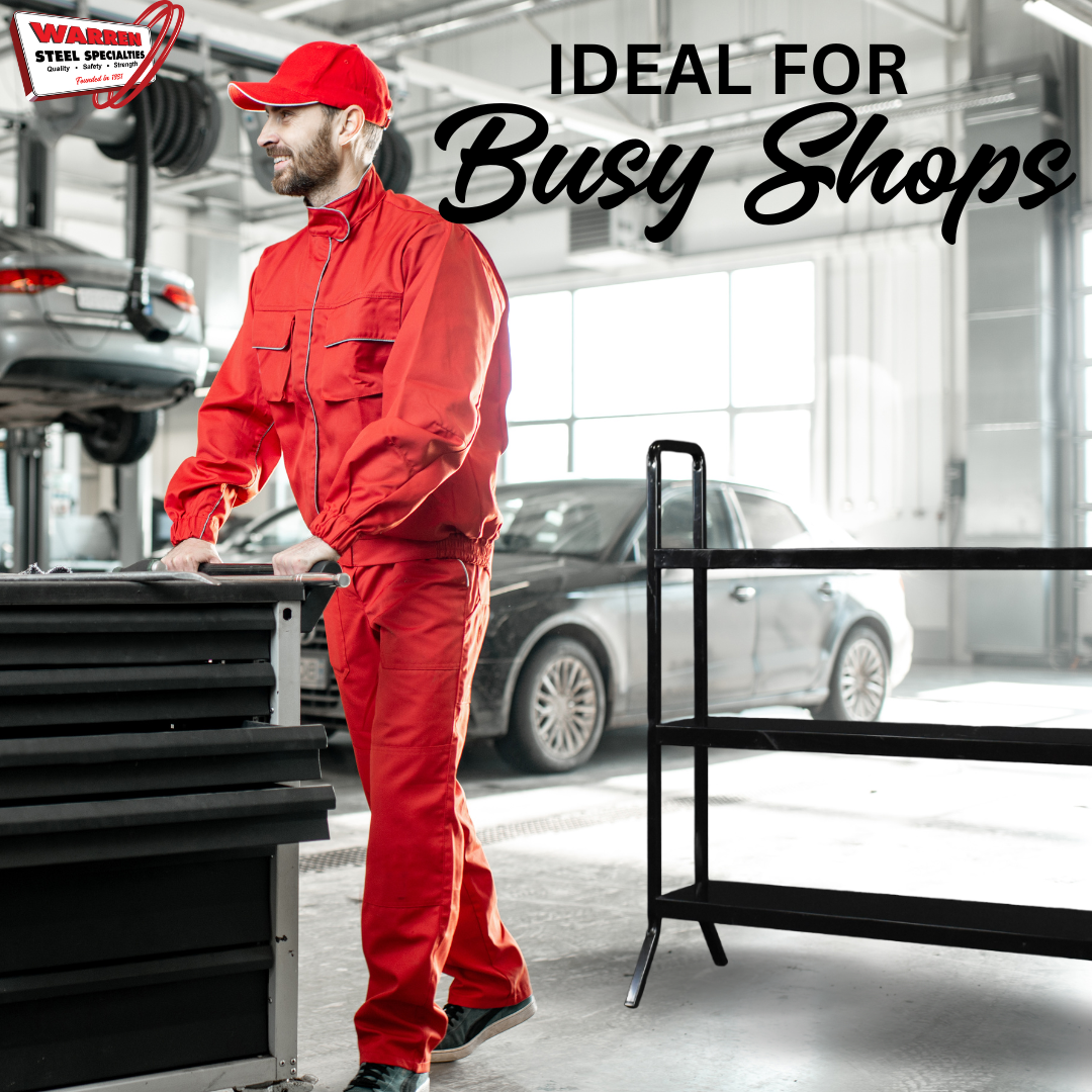 Slim 3 Tier Merchandiser Rack | Stationary | American Made