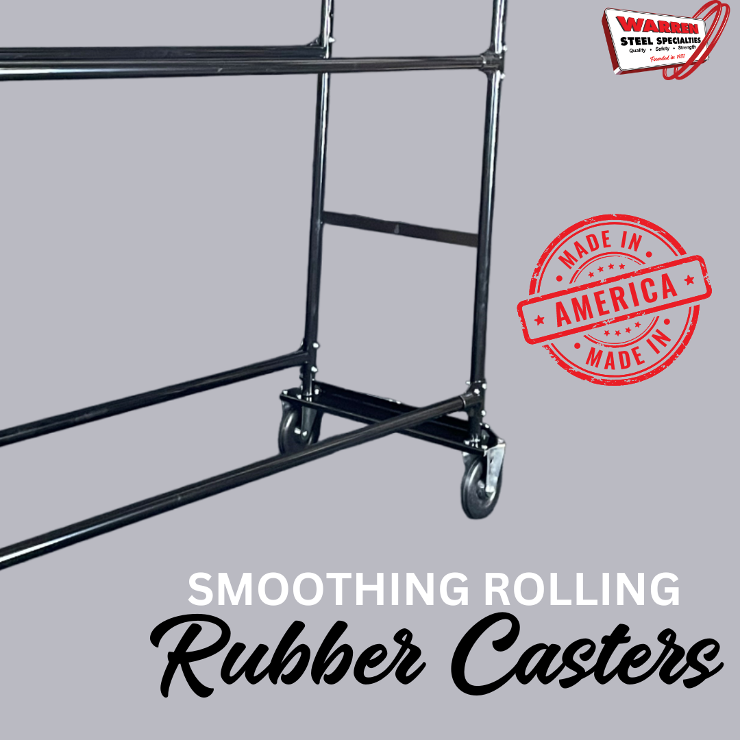 2 Tier Tire Storage Rack | Heavy-Duty Metal | American Made
