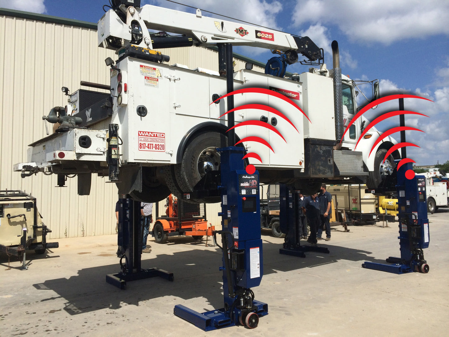 Challenger CLHM Heavy Duty Mobile Column Truck Lift