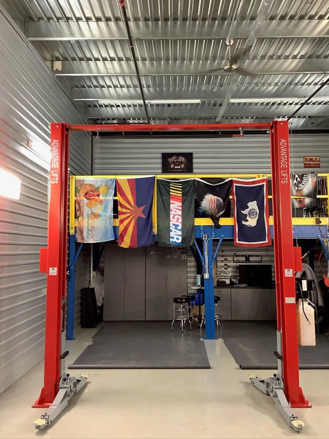 Advantage AL-SC10 2-Post OverHead / Symmetric Lift