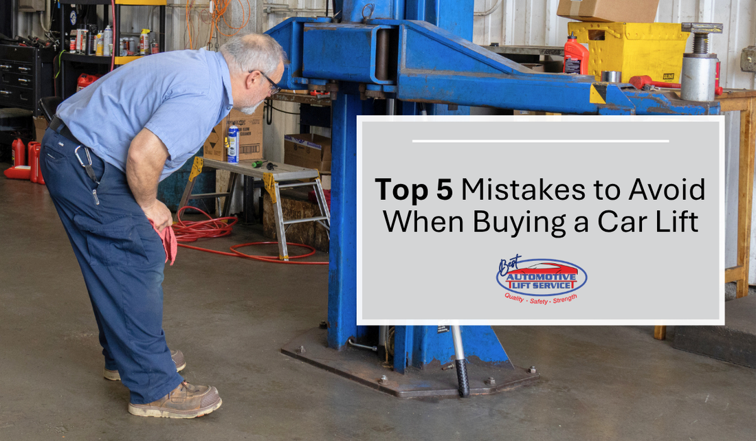 Top 5 Mistakes to Avoid When Buying a Car Lift