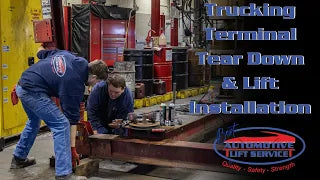 Automotive Lift Service Tear Down and Install in Carlisle, PA!