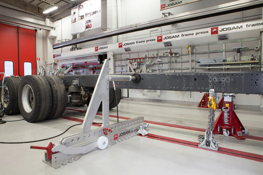 Josam Frame Press | Frame Repair Systems for Heavy-Duty Vehicles