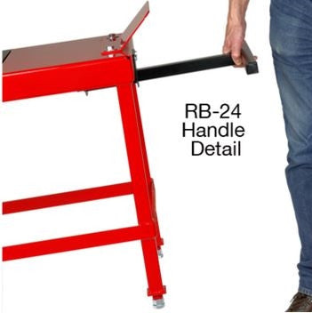 Stainless steel RB24 Rolling Compensation Alignment Stand by Quality Stainless Products with adjustable components and sturdy construction.