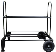 Load image into Gallery viewer, 3 Tier Tire Storage Rack | Heavy-Duty Metal | Moveable Tire Stand
